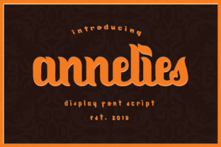 Annelies Display Font for Brand Identity