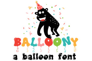 Balloony Font: A Playful Typeface for Brand Identity
