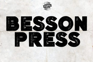 Besson Font: A Bold Typeface for Branding