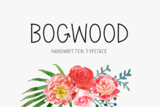 Bogwood: A Playful Display Font for Editorial Design