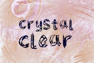 Crystal Clear: A Mystic Display Font for Bold Branding