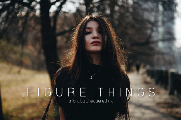 Figure Things Font: A Clean Display Typeface for Web Design