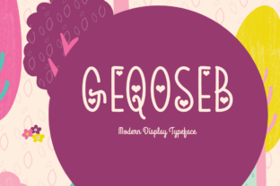 Geqoseb: A Modern Display Font for Branding