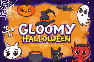 Gloomy Halloween Font for Spooky Branding