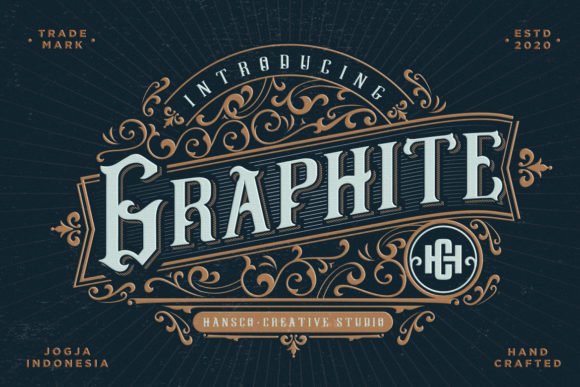 Graphite Font: A Sweet Display Typeface for Brands
