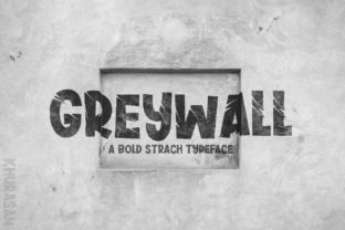 Greywall: A Charming Display Font for Small Business Branding