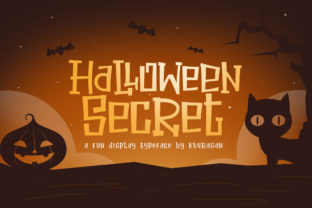 Halloween Secret: The Perfect Spooky Display Font