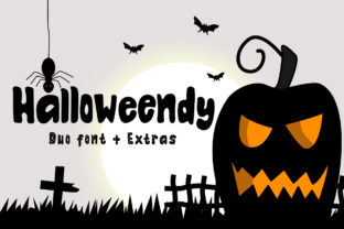 Halloweendy: A Playful Display Font for Editorial Design