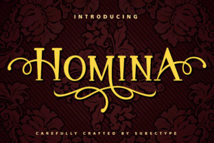 Homina: A Display Font for Editorial Impact