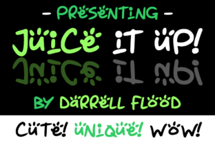 Juice It Up: A Zesty Display Font for Editors