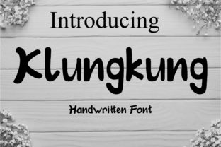 Klungkung Font: A Bold Typeface for Brand Identity