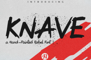 Knave Font: Bold Editorial Typography
