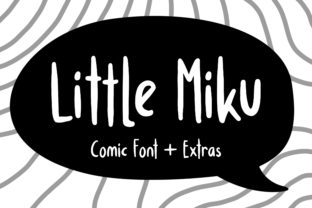 Little Miku: A Playful Display Font for Editorial Design