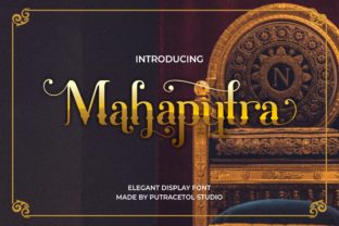 Mahaputra: The Vintage Display Font for Bold Branding