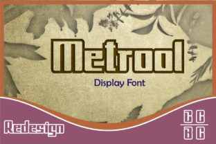 Metrool: A Bold Display Font for Editorial Impact
