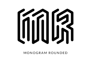 Monogram Rounded: A Bold Font for Branding