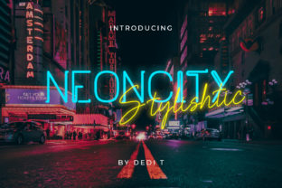 Neoncity: A Bold Display Font for Modern Editorial Design