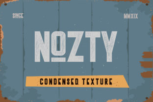 Nozty: A Condensed Display Font for Modern Web Design