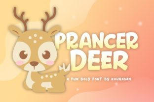 Prancer Deer: A Cheerful Display Typeface for Holiday Layouts