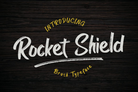 Rocket Shield: A Modern Handwritten Font for Branding