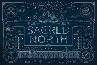 Sacred North: A Display Font for Timeless Branding
