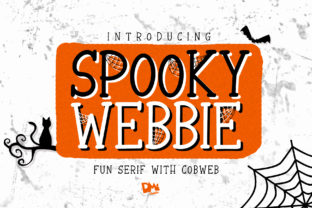 Spooky Webbie Font: A Bold Typeface for Brands
