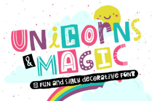 Unicorns Magic Font: A Playful Display Typeface for Campaigns