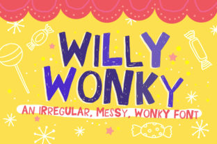 Willy Wonky Font: A Quirky Display Typeface Review